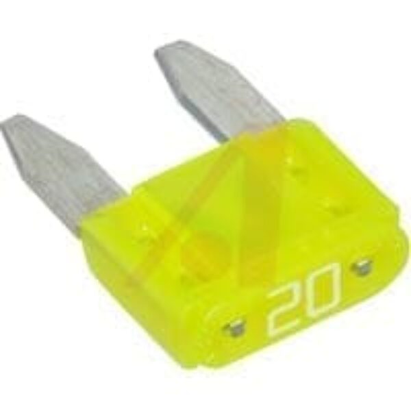 MICRO MINI BLADE FUSE -YELLOW -ATR20