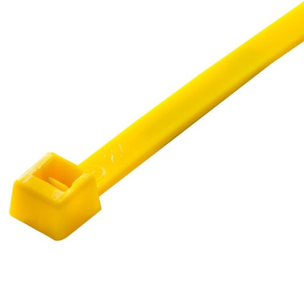 11" 50 LB - AUTOMOTIVE-MARINE GRADE WIRE CABLE TIE - YELLOW -TR1150Y
