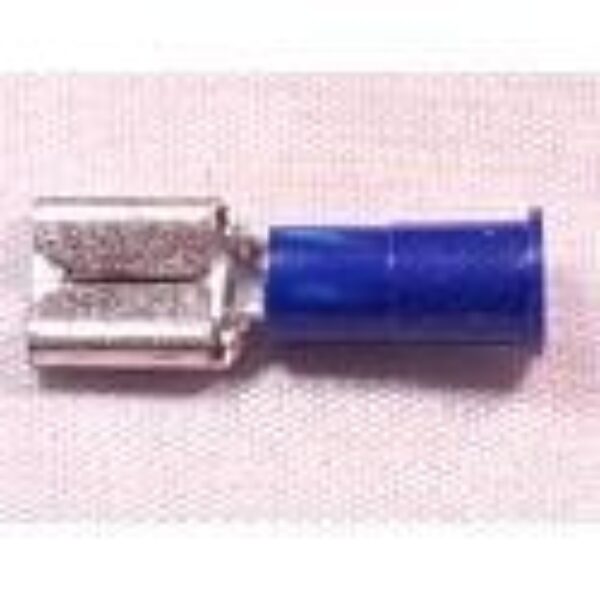16-14 AWG .250 FEMALE QUICK DISCONNECT, NYLON - BLUE - BB2141