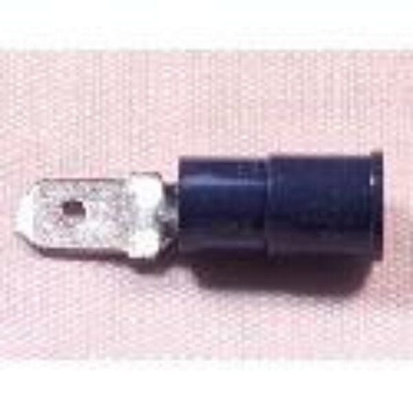 16-14 AWG .187 MALE QUICK DISCONNECT, NYLON - BLUE - MCT27