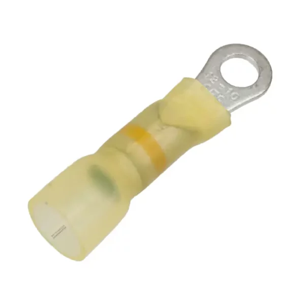 3M 12-10 AWG HEAT SHRINK CRIMP SOLDER #10 RING TERMINAL - MADE IN USA - SCSC231010