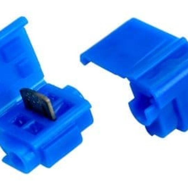 3M Scotchlok 804 IDC TAP CONNECTOR, 18-14 AWG, BLUE, SEALANT INCLUDED, WEATHER RESISTANT-T4BG