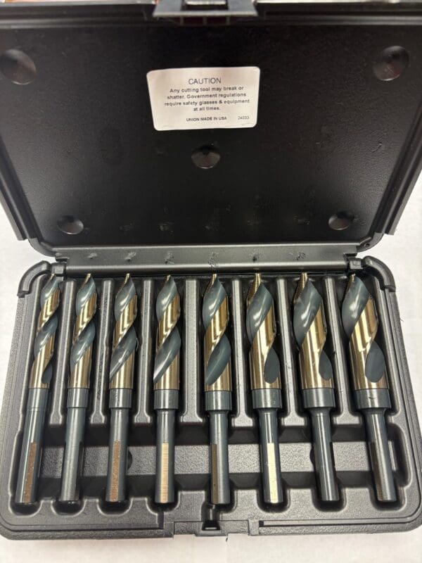VORTEX POINT 8 PIECE SILVER & DEMING 135° SPLIT POINT DRILL SET - CTD26473